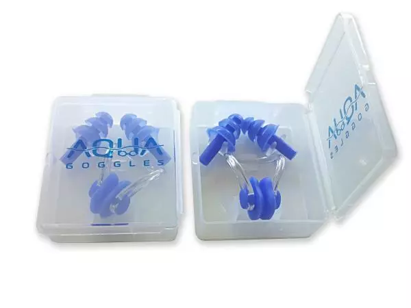 Aquagoggles Ear Plugs & Nose Clip